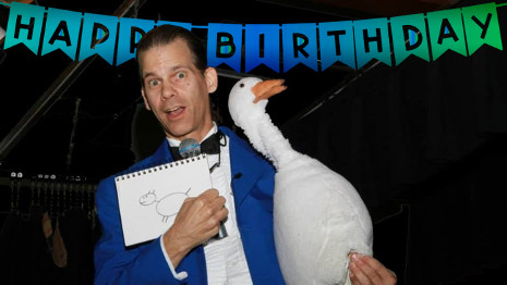 The Birthday Party Magic Show, featuring a child Floating in Mid-Air!